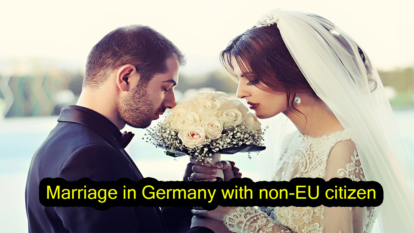 marriage in Germany with non-EU citizen